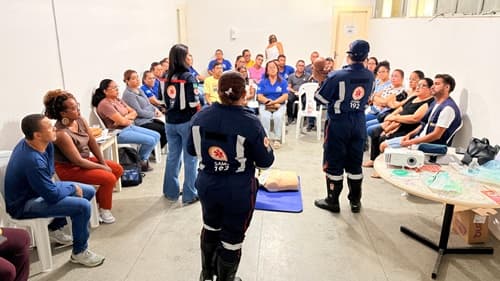 Ibirataia: Secretaria Municipal de Saúde realiza segundo Treinamento de Primeiros Socorros para Profissionais de Saúde
