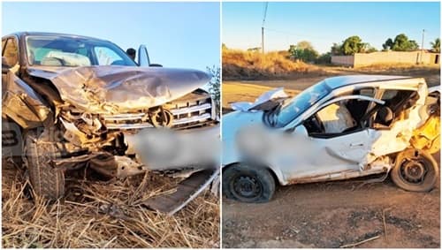 Colisão entre dois veículos deixa quatro pessoas feridas na Bahia