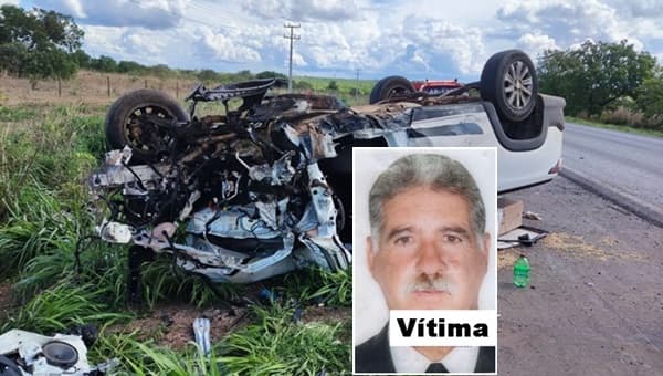 Passageiro morre e 5 ficam feridos em grave acidente entre carros no oeste da Bahia
