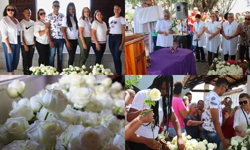 Ibirataia: SEDESC mantem a tradição e faz distribuição de flores do Dia de Finados no cemitério São João Batista