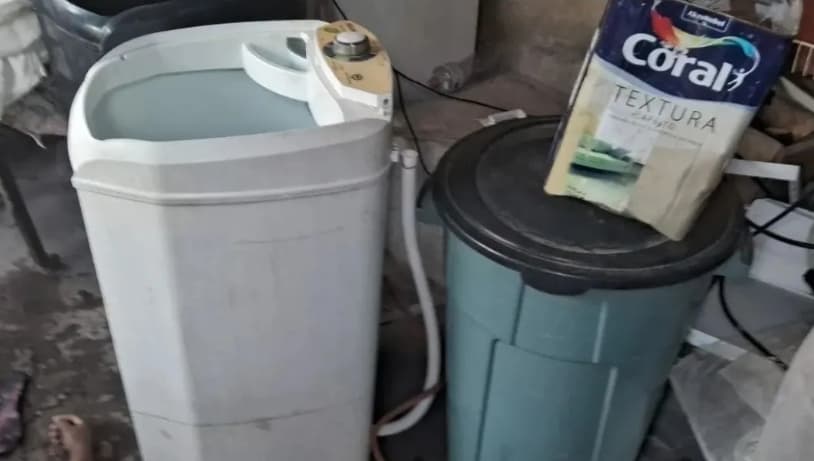 Mulher leva choque e morre após ligar máquina de lavar roupas