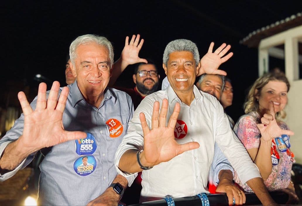 Ibirataia: Prefeita Ana Cléia recebeu Jerônimo Rodrigues e sua caravana neste sábado (03)