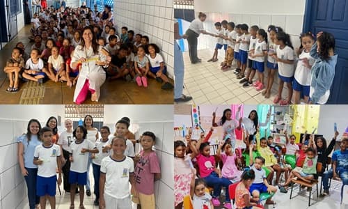 Ibirataia: Programa Saúde na Escola realiza ações importantes em unidades de ensino do município