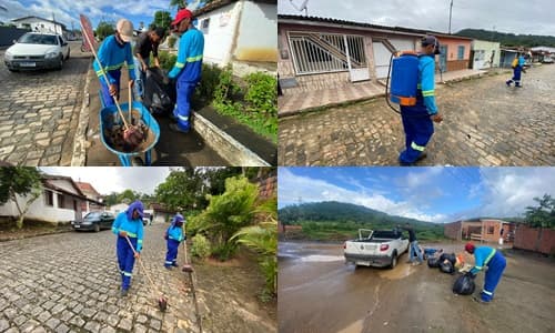 Prefeitura de Ibirataia reforça limpeza urbana e orienta população sobre descarte correto