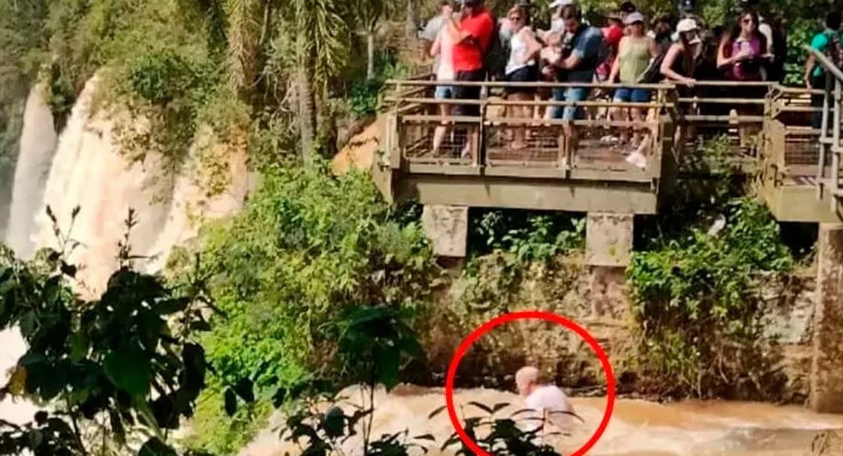 Turista morre nas Cataratas do Iguaçu depois de cair quando tentava tirar foto