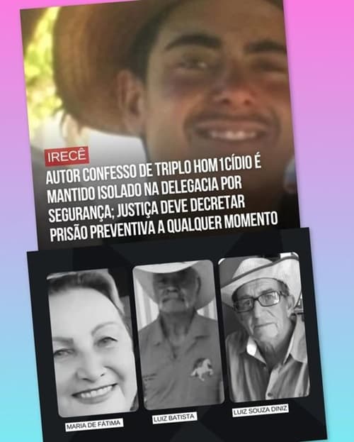 Acusado de triplo Homicídio se Entrega à Polícia na Bahia