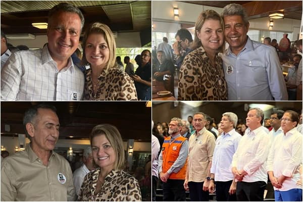 Prefeita Ana Cléia marca presença em evento ao lado de Jerônimo e ministros de Lula