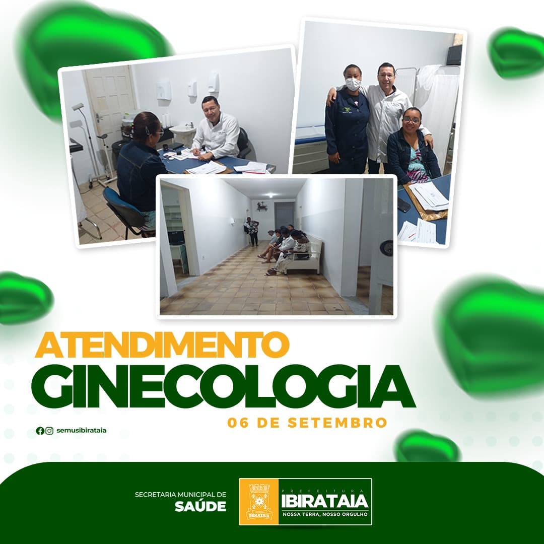 Ibirataia: Secretaria de Saúde realiza atendimento com ginecologista