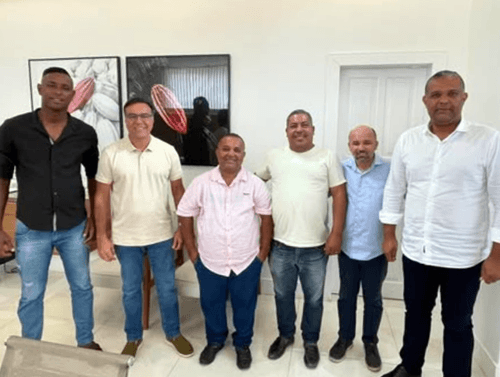 Sandro Futuca se reúne com vereadores compõem a Mesa Diretora da Câmara Municipal
