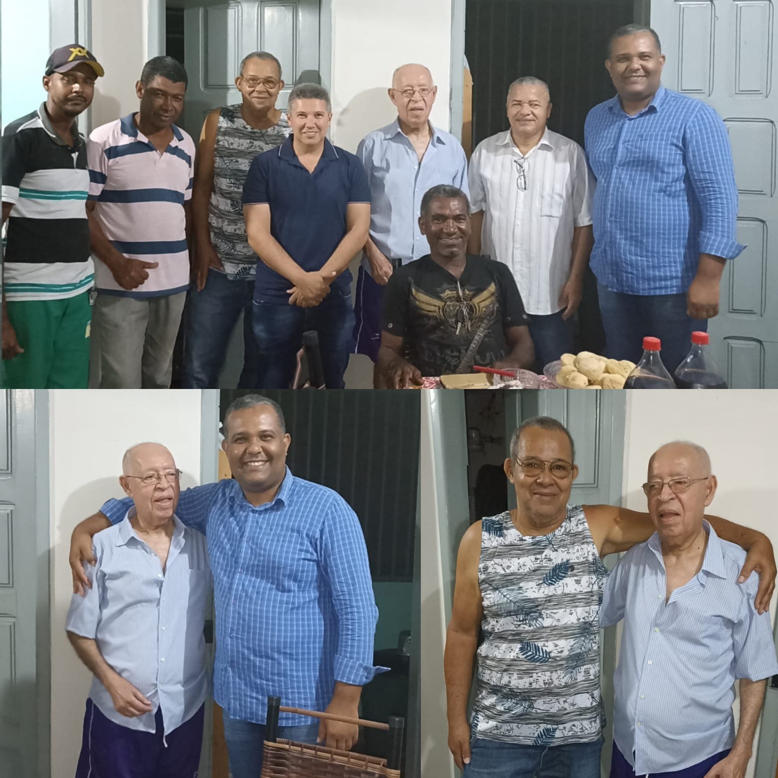 Caio Pina e amigos celebram a vida do ex-prefeito de Ibirataia, José Antônio da Costa.