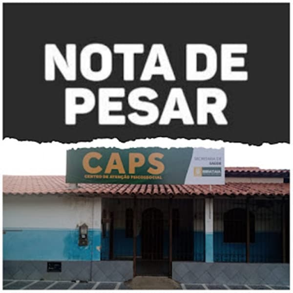 Ibirataia: Nota de Pesar (CAPS) pelo falecimento de Edisio dos Santos, carinhosamente conhecido como "BANANÃO"