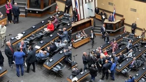 Deputados baianos trocam agressões em confusão generalizada dentro da ALBA