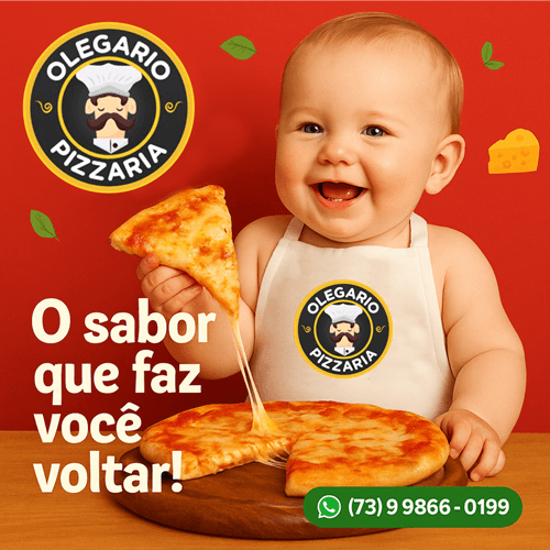 🍕 PIZZARIA OLEGÁRIO – O sabor que faz você voltar! 🍕