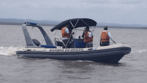 Homem desaparecido após naufrágio em mar do Sul da Bahia