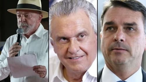Lula empata com Flávio Bolsonaro e Caiado em cenários de 2º turno, aponta pesquisa Nexus/BTG