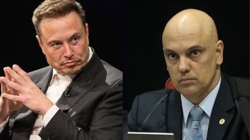 Ministro Alexandre de Moraes intima Elon Musk e ameaça tirar X do ar em 24h