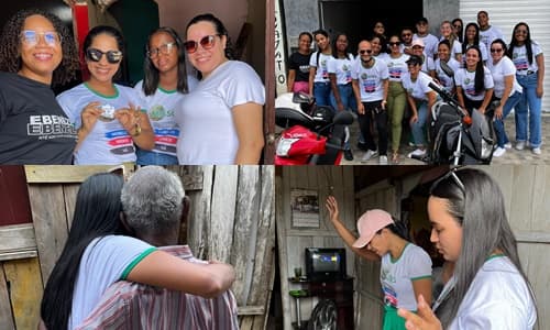 A Igreja Assembleia Renovada Bethel leva esperança aos bairros carentes de Ibirataia com distribuição de cestas básicas