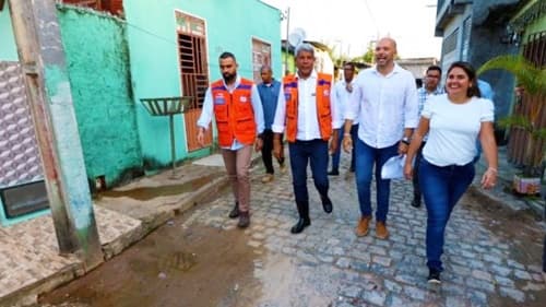 Governador Jerônimo Visita Municípios do Sul da Bahia Atingidos por Chuvas e Desastres Naturais