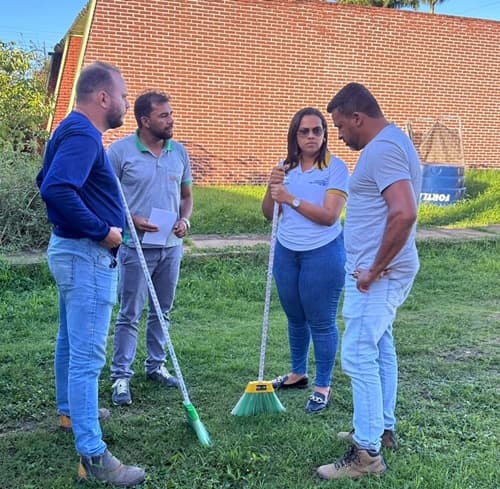 Itaeco realiza visita técnica em Ibirataia para implantação coleta seletiva