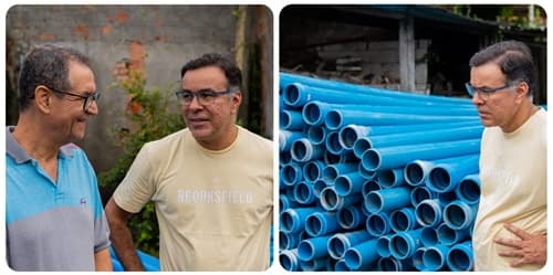 Ibirataia: Novo Sistema de Água em Algodão: Sandro Futuca promete eficiência e durabilidade