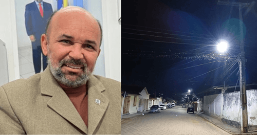 Ibirataia: Vereador Márcio Fatel acompanha melhorias na iluminação pública dos bairros José Firmino e João Paulo