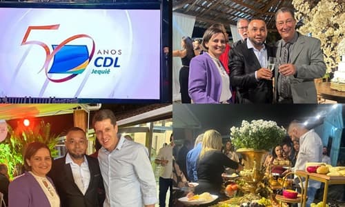 Ibirataia: Carlos do Pague Leve's Prestigia Evento em Comemoração aos 50 Anos da CDL de Jequié