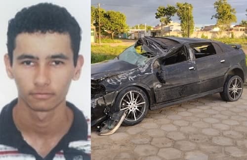 Jovem Deivid Quinto morre após capotar veículo