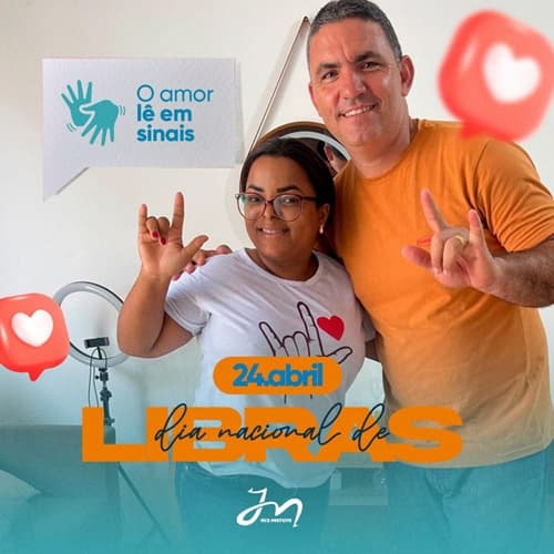 Ibirataia: Juca Muniz, pré-candidato a prefeitodestaca Dia Nacional das Libras