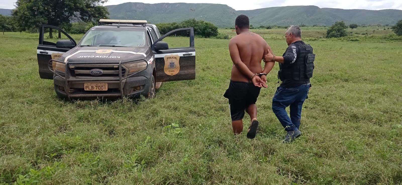 Polícia civil prende autor de estupro na zona rural na Bahia