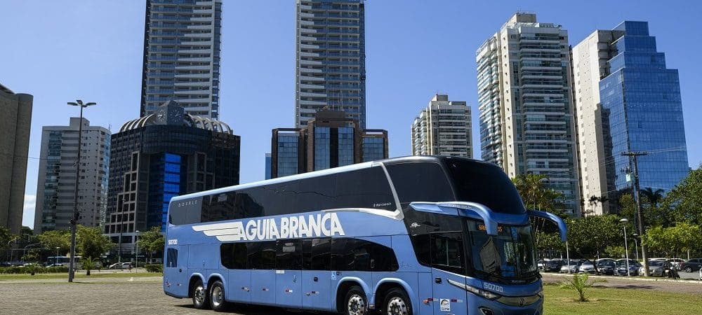 Viação Águia Branca oferece descontos e passagens de ônibus 100% digital