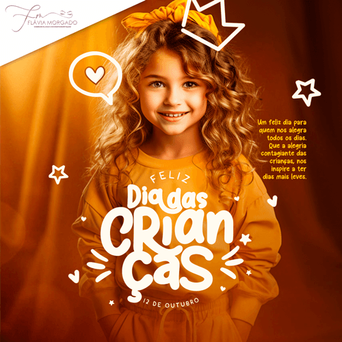 Homenagem ao Dia das Crianças de Flávia Morgado | Sobrancelhas e Micropigmentação
