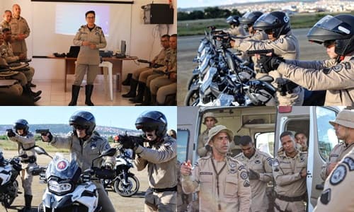Terceiro dia de treinamento do GARRA foca em Motopatrulhamento Tático