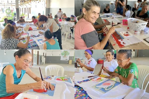 Ibirataia: Equipe do Serviço de Convivência e Fortalecimento de Vínculos promove tarde criativa e agradável com o apoio do CRAS