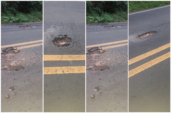 Ibirataia: Novos buracos na BA-120: Deterioração da pista preocupa motoristas