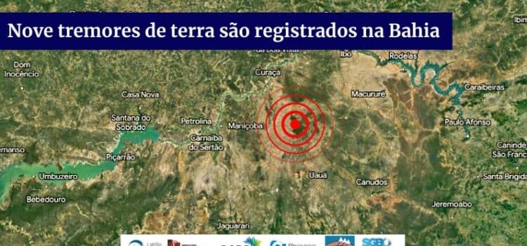 Atividade Sísmica na Bahia: Nove tremores Registrados em dois dias