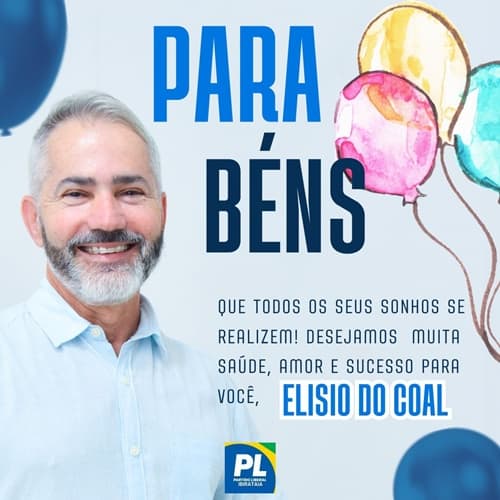 Feliz Aniversário, Elísio do Coal!