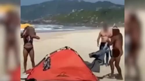 Surfistas agridem casal de argentinos que praticava nudismo em praia de Santa Catarina