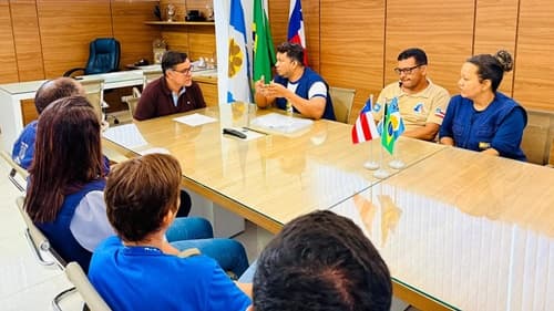 Ibirataia: Prefeito Sandro Futuca recebe representantes dos Agentes Comunitários de Saúde e de Endemias e dialoga sobre pautas de interesse da categoria