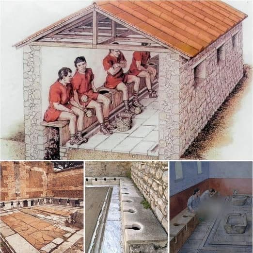 A História Secreta das Latrinas Públicas na Roma Antiga: Técnicas Fascinantes por Trás dessas Instalações Públicas
