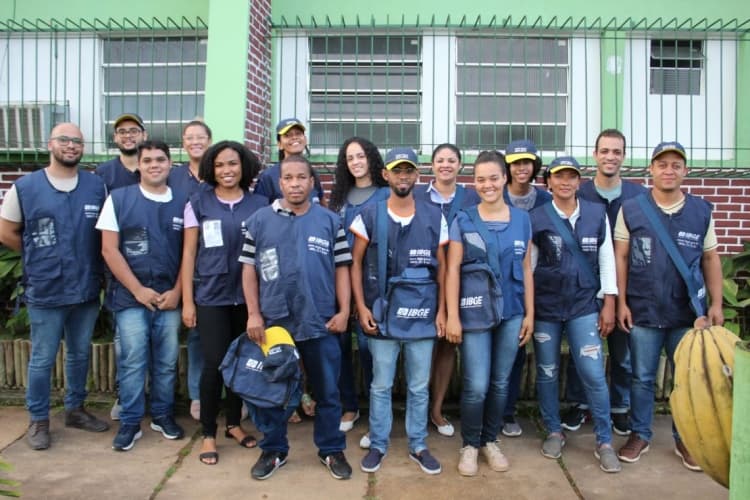 Grupo de recenseadores do IBGE concluem formação para início do Censo 2022 em Ibirataia