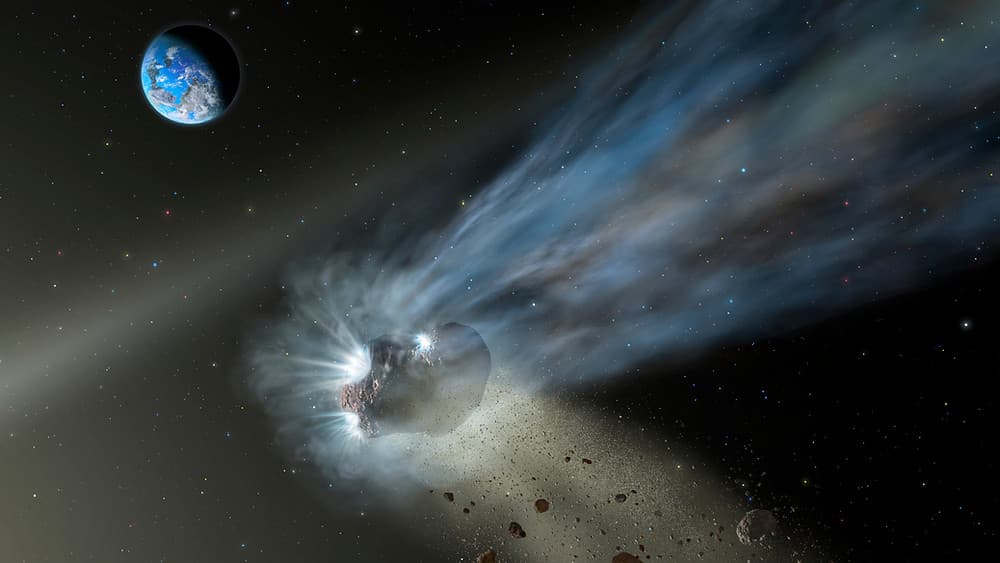 Cometa gigante de 130 quilômetros de diâmetro está vindo em nossa direção