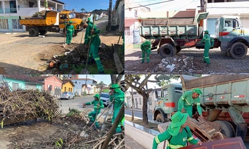 Prefeitura de Ibirataia conclui semana de Coleta de Entulhos com sucesso