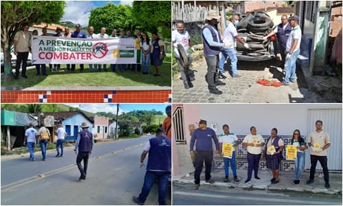 Ibirataia: Equipe de Endemias realiza força-tarefa "Dengue Zero" no Distrito de Algodão em Ibirataia