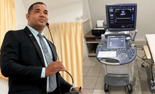 Ibirataia: Vereador Hueris da Pax solicita aparelho de ultrassonografia para fortalecer a saúde do município