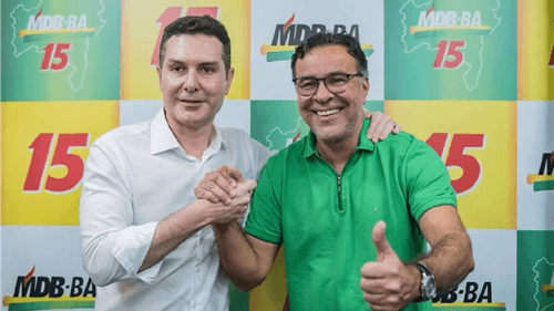 Ministro Jader Filho discute pré-candidatura de Sandro Futuca em Ibirataia durante encontro no MDB da Bahia
