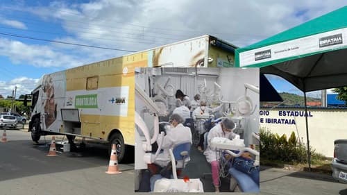 Ação de Saúde Odontológica Móvel Beneficia Alunos da Rede Estadual em Ibirataia