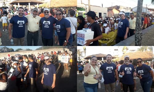 Ibirataia: Elísio do Coal participa da XIV Marcha para Jesus