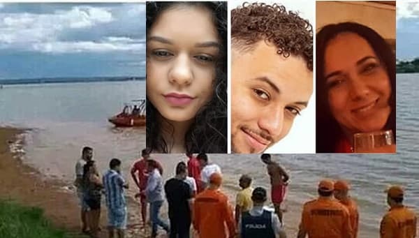 TRAGÉDIA: Casal, avó, filhas morrem afogados em prainha no interior de São Paulo