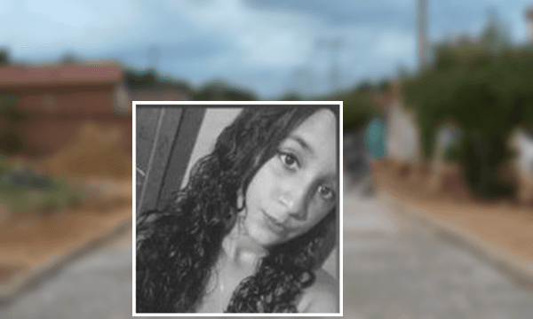 A jovem Larissa Alcântara de um choque elétrico
