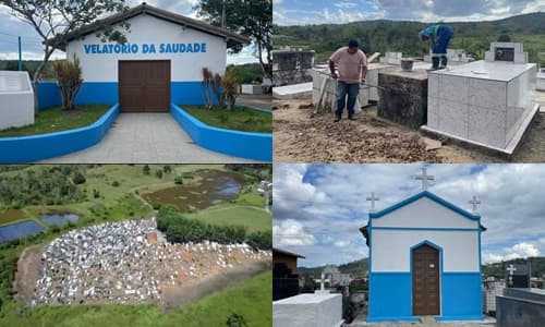 Ibirataia: Prefeitura promove revitalização no Cemitério São João Batista e reforça cuidados para o Dia de Finados
